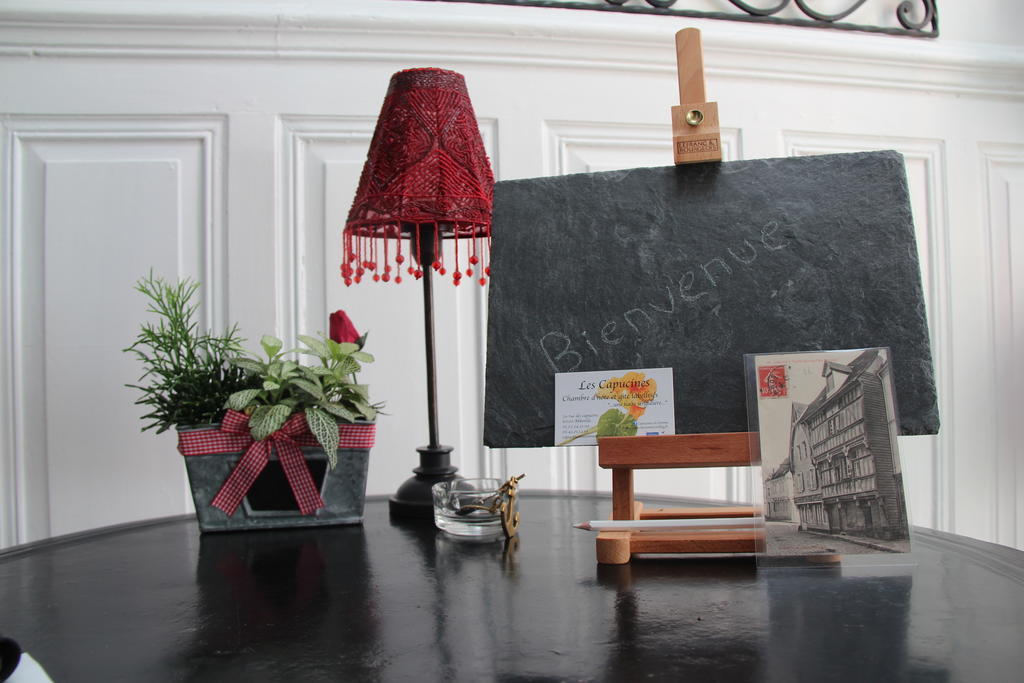 Bed and Breakfast Les Capucines Abbeville Exterior foto